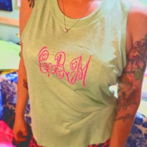 Monogrammed T-shirts and Tank Tops